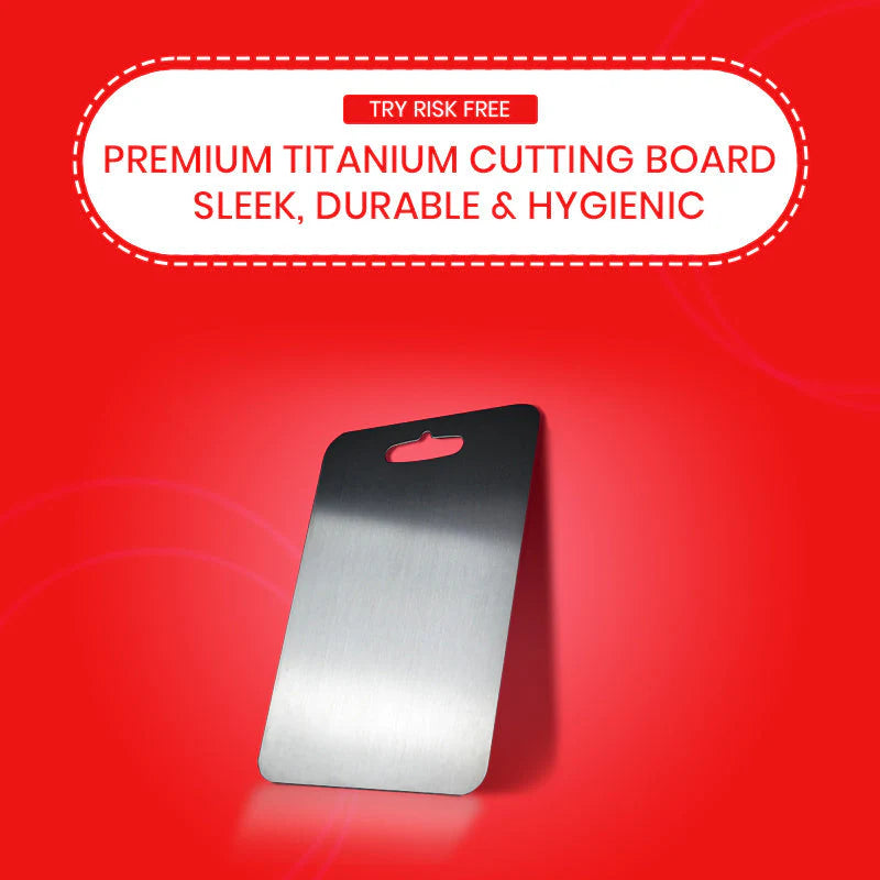 Titanium Cutting Board – Slice with Strength