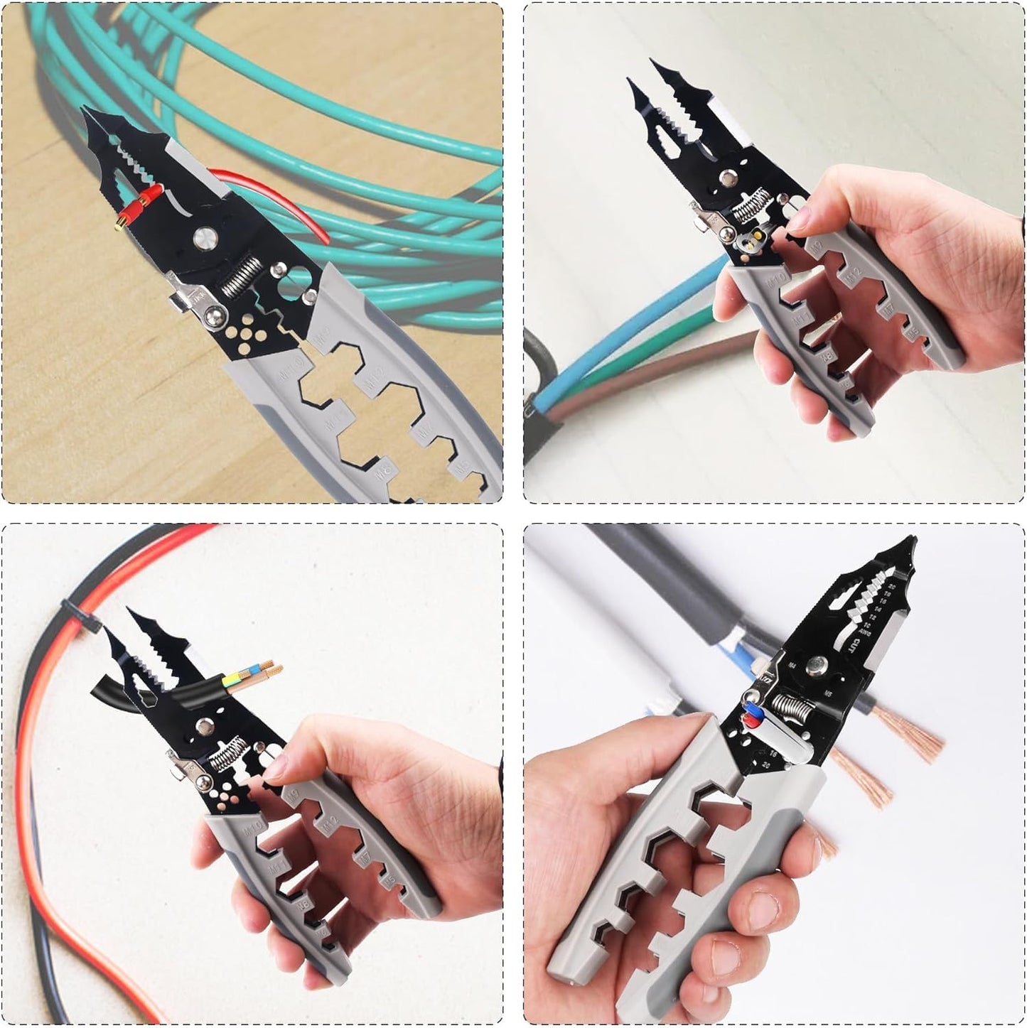 28‑in‑1 Multifunctional Tool with Built‑In Cutter