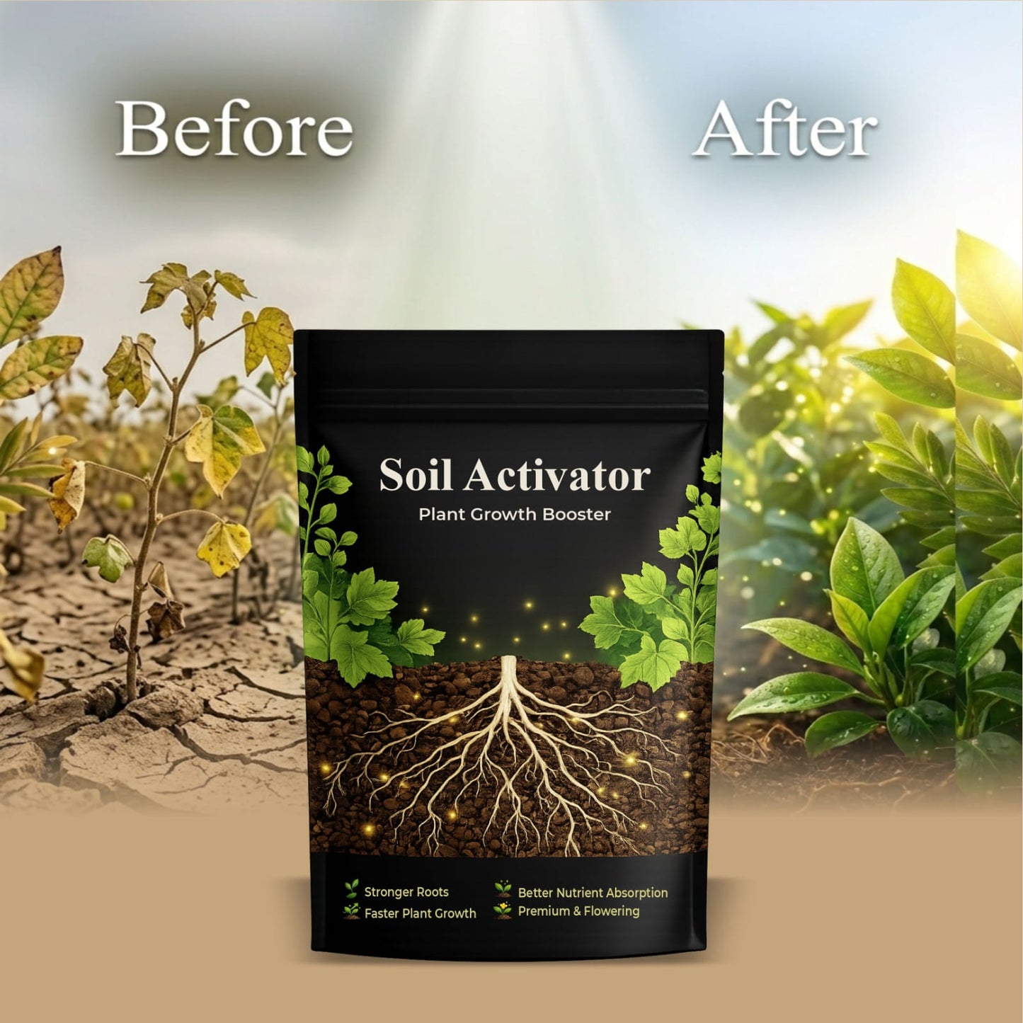 Soil Activator – Plant Growth Booster | BUY 1 GET 2 FREE