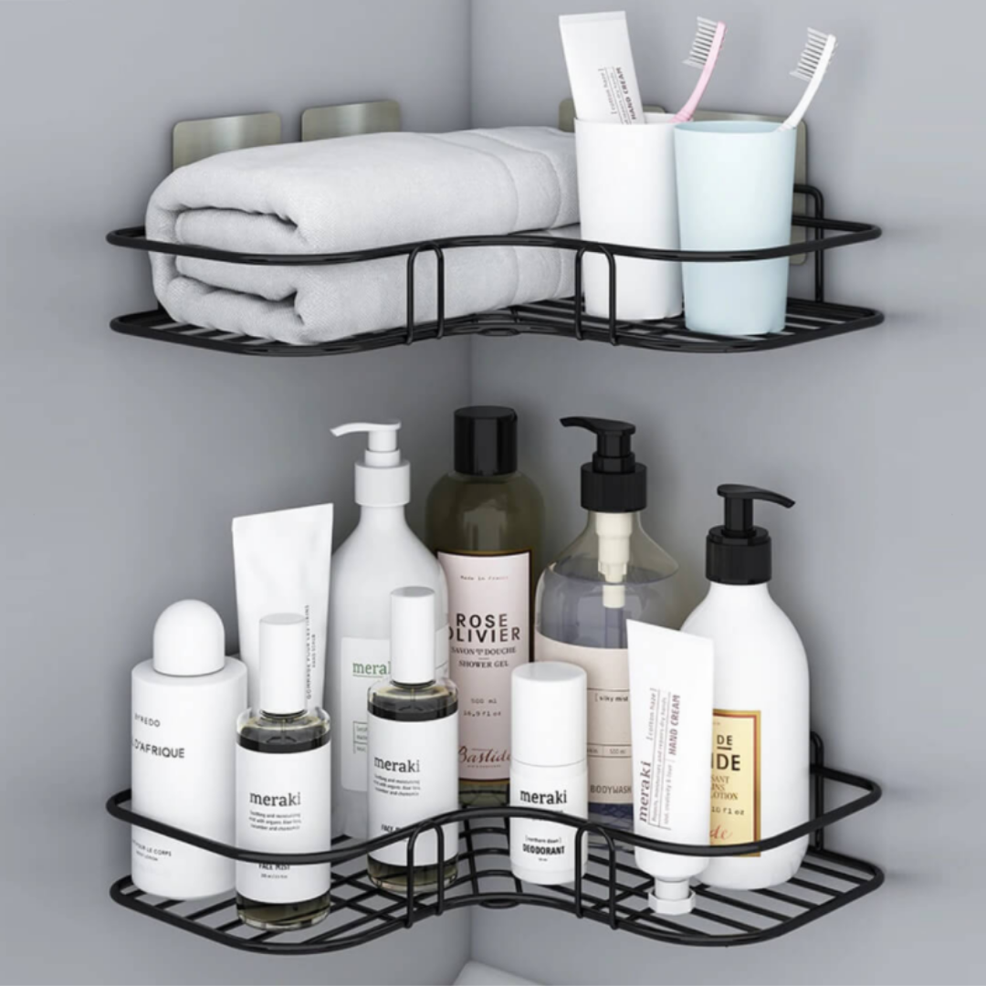 Shelf - Adhesive Metal Corner Storage Rack (Buy 1 & Get 1 Free)