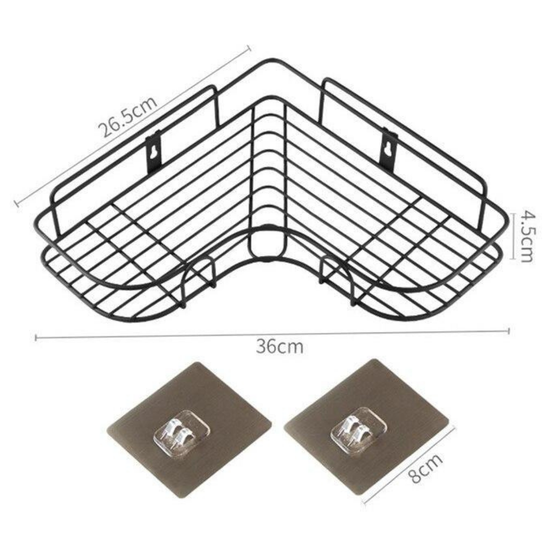 Shelf - Adhesive Metal Corner Storage Rack (Buy 1 & Get 1 Free)