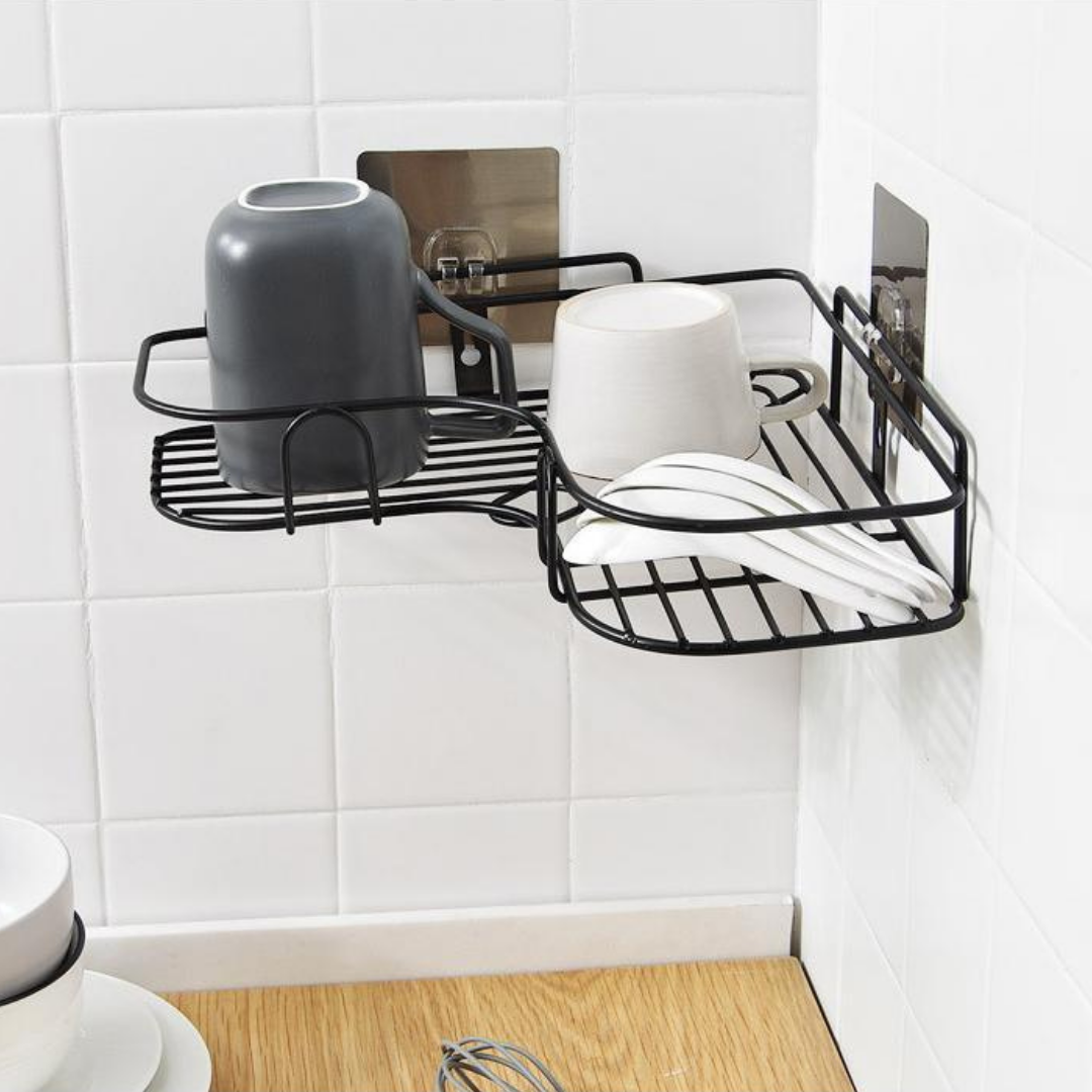 Shelf - Adhesive Metal Corner Storage Rack (Buy 1 & Get 1 Free)