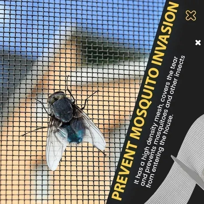 Window Net Screen Repair Roll - Fix broken Mesh Windows