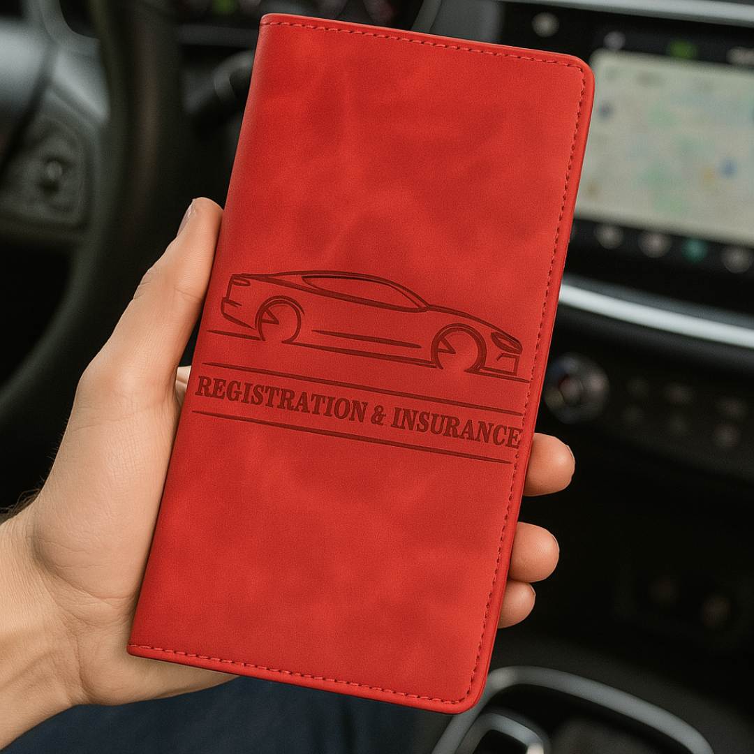 Car License & Registration Holder