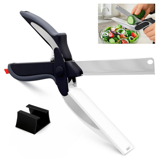 2-in-1 Smart Knife + Cutting Board Kitchen Cutter