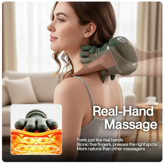Neck & Shoulder Massager (Free Premium Support Belt)