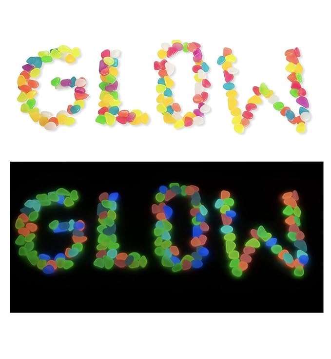 🌟 Glow In The Dark Rocks (Pack Of 100 pcs)