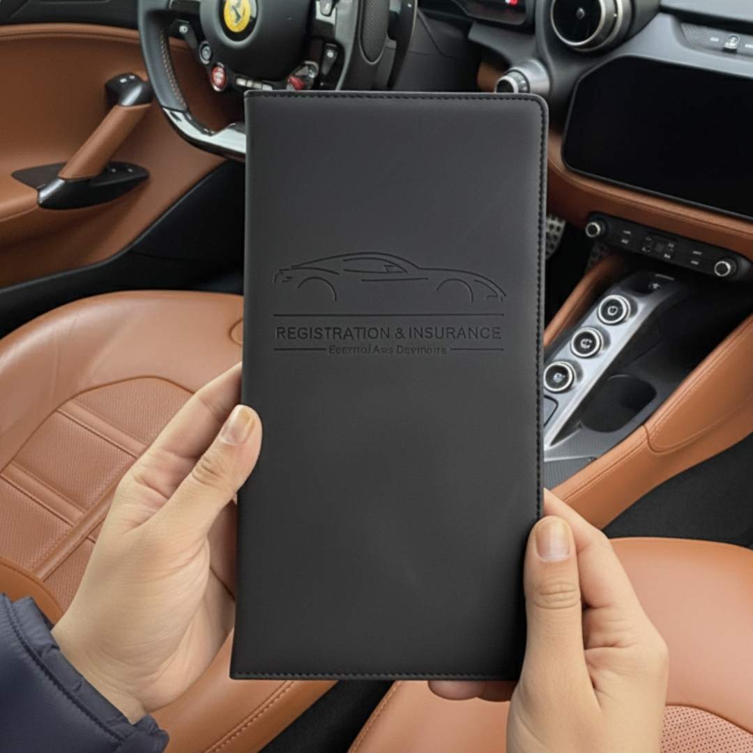 Car License & Registration Holder