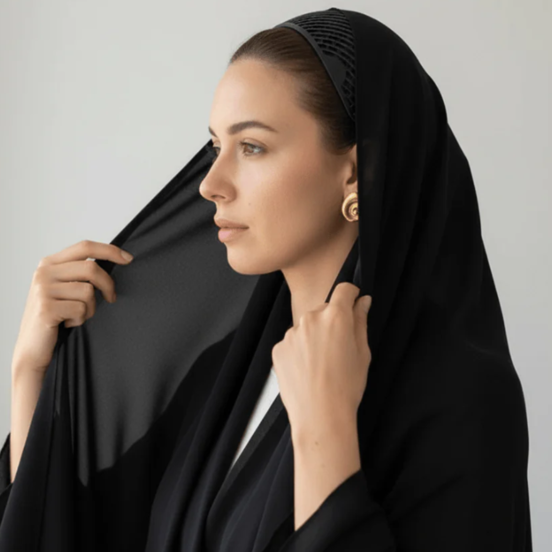3D-Printed Non-Slip Hijab Grip Headband (Breathable & Lightweight)