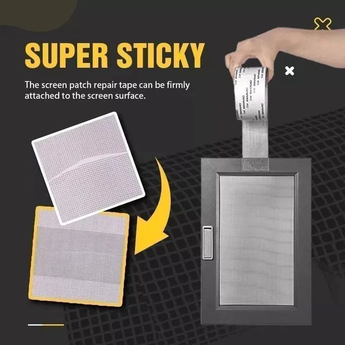Window Net Screen Repair Roll - Fix broken Mesh Windows