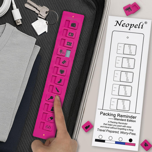 Packing Reminder – Reusable Travel Checklist