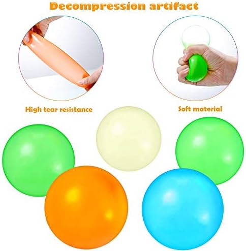 🌟  Glow in The Dark Sticky Balls