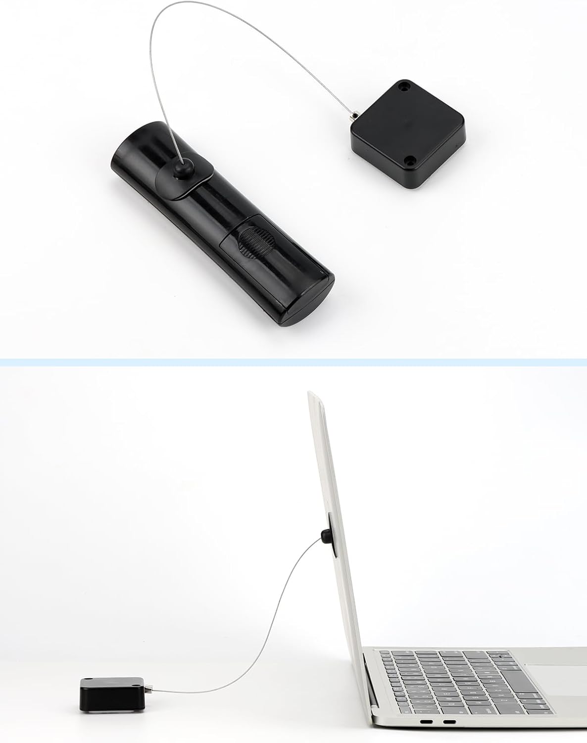 🔒 Retractable Tether Lock