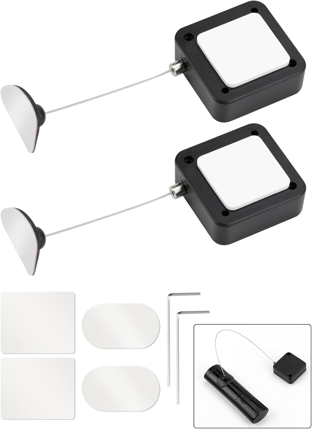 🔒 Retractable Tether Lock