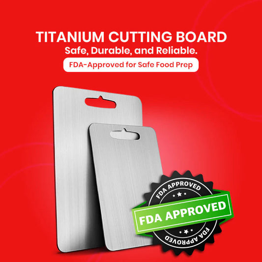 Titanium Cutting Board – Slice with Strength
