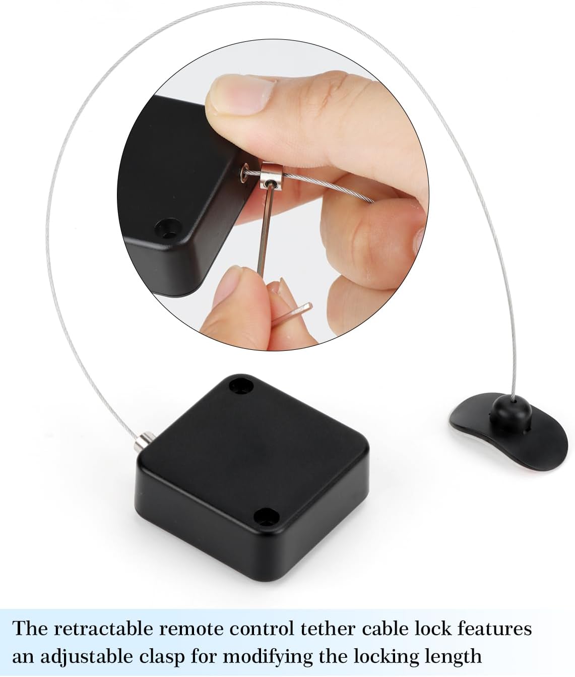 🔒 Retractable Tether Lock