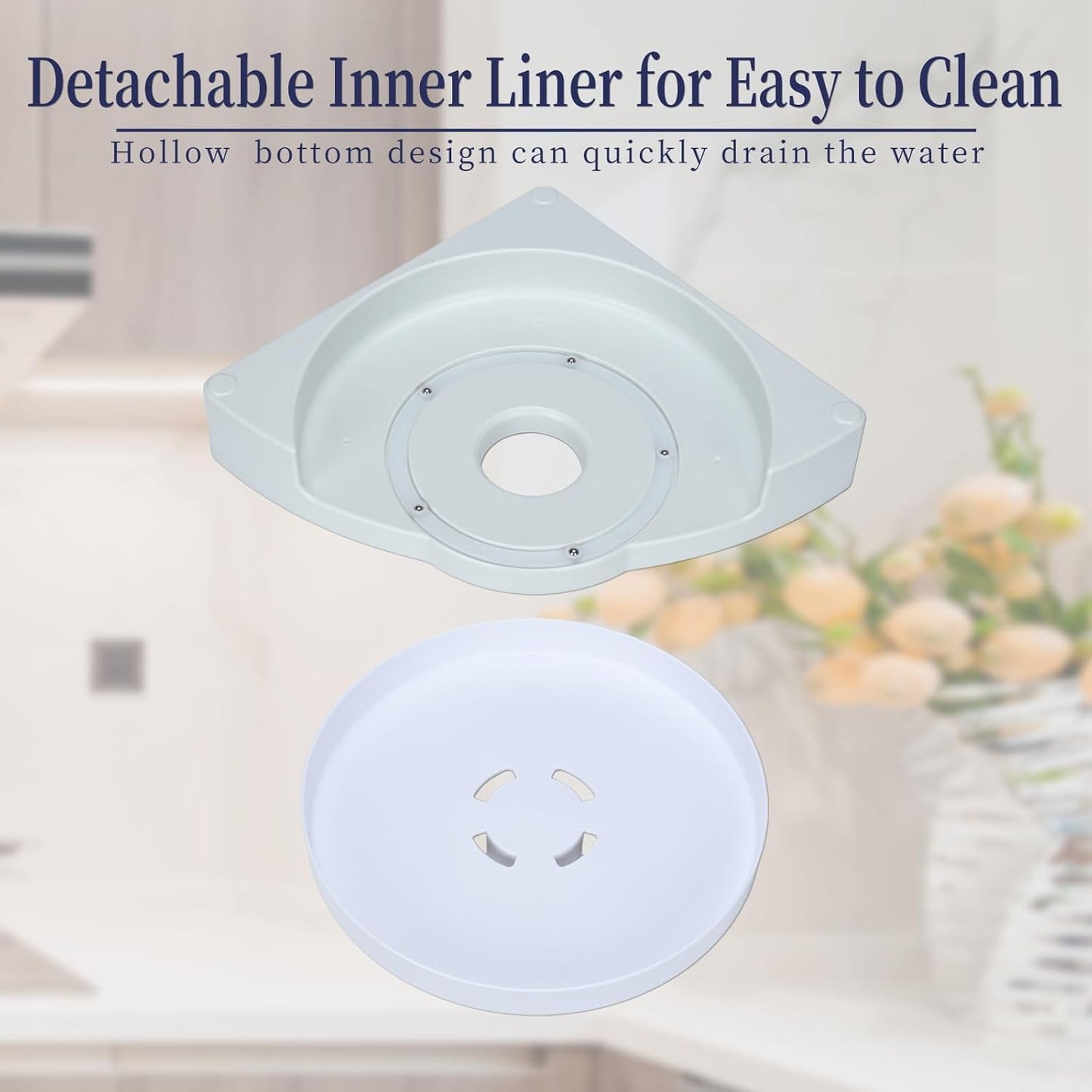 🧺 Rotatable Punch-free Storage Rack