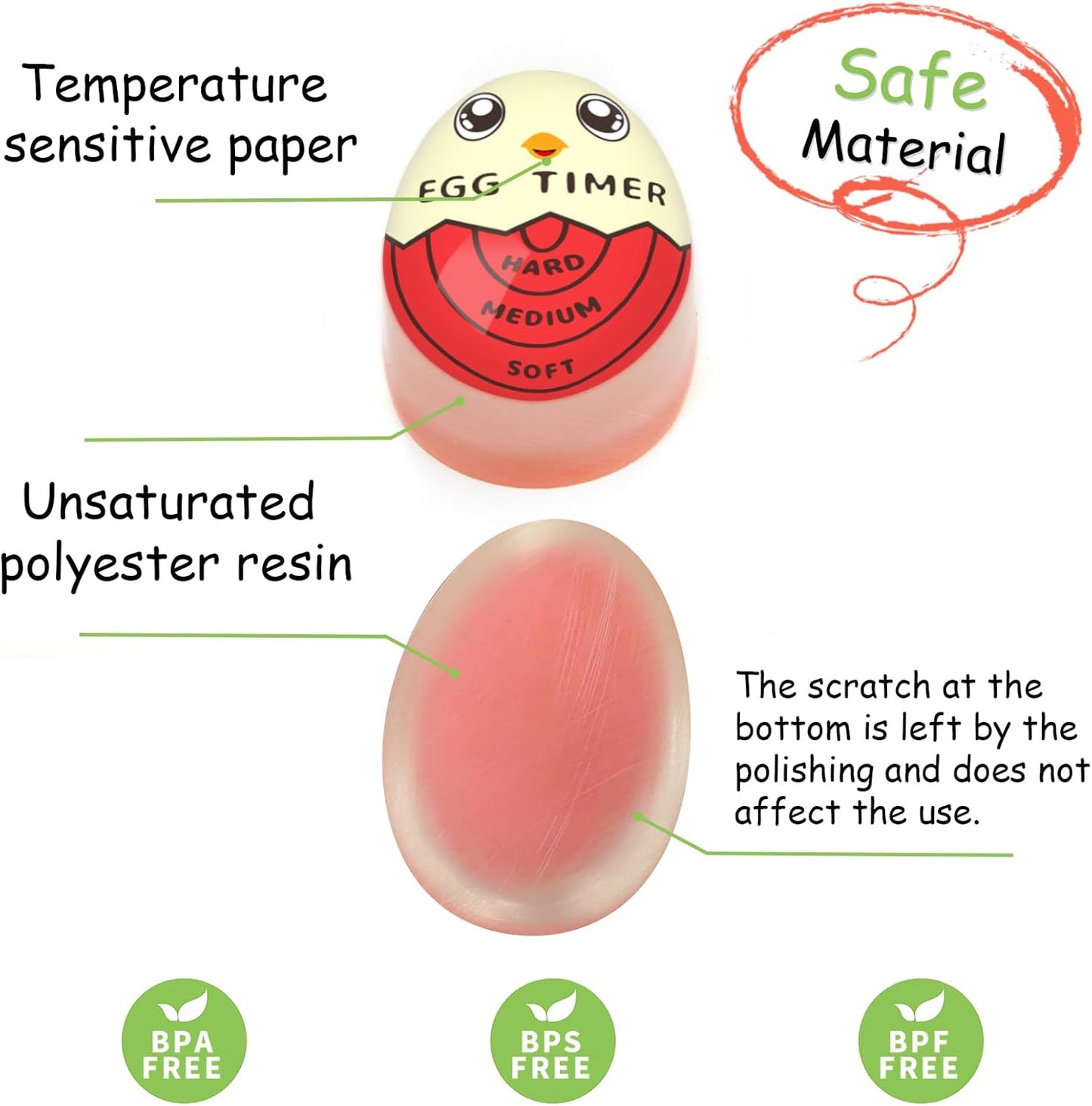 Color-Changing Egg Timer – Perfect Eggs, Every Time