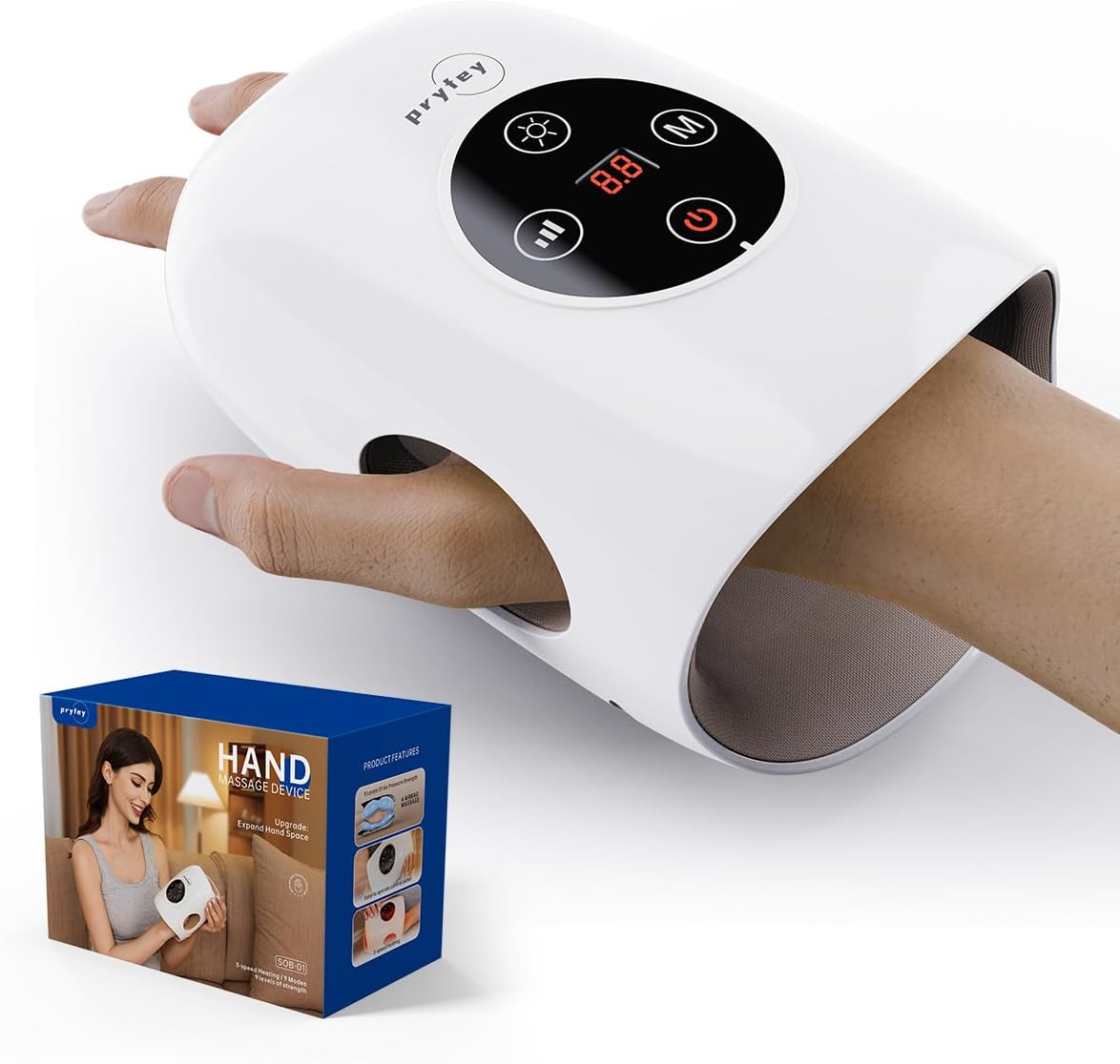 ✋ Hand Massager with Heat & Air Compression