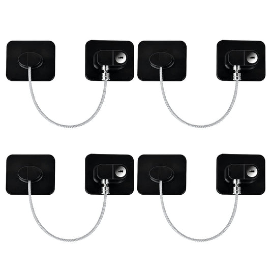 🔒 Baby Proof Cabinet Locks with Keys