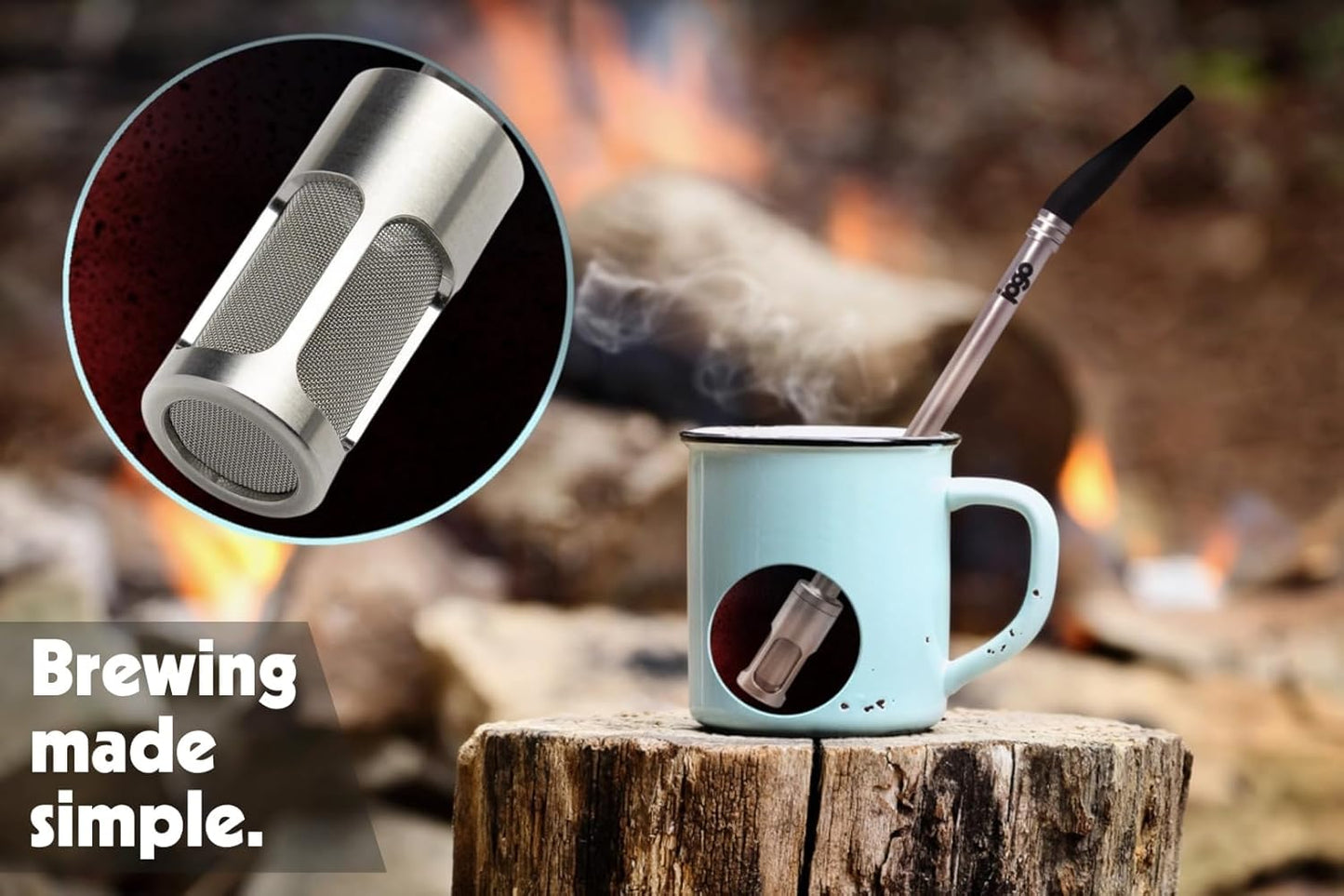 ☕ Coffee & Tea Brewing Straw