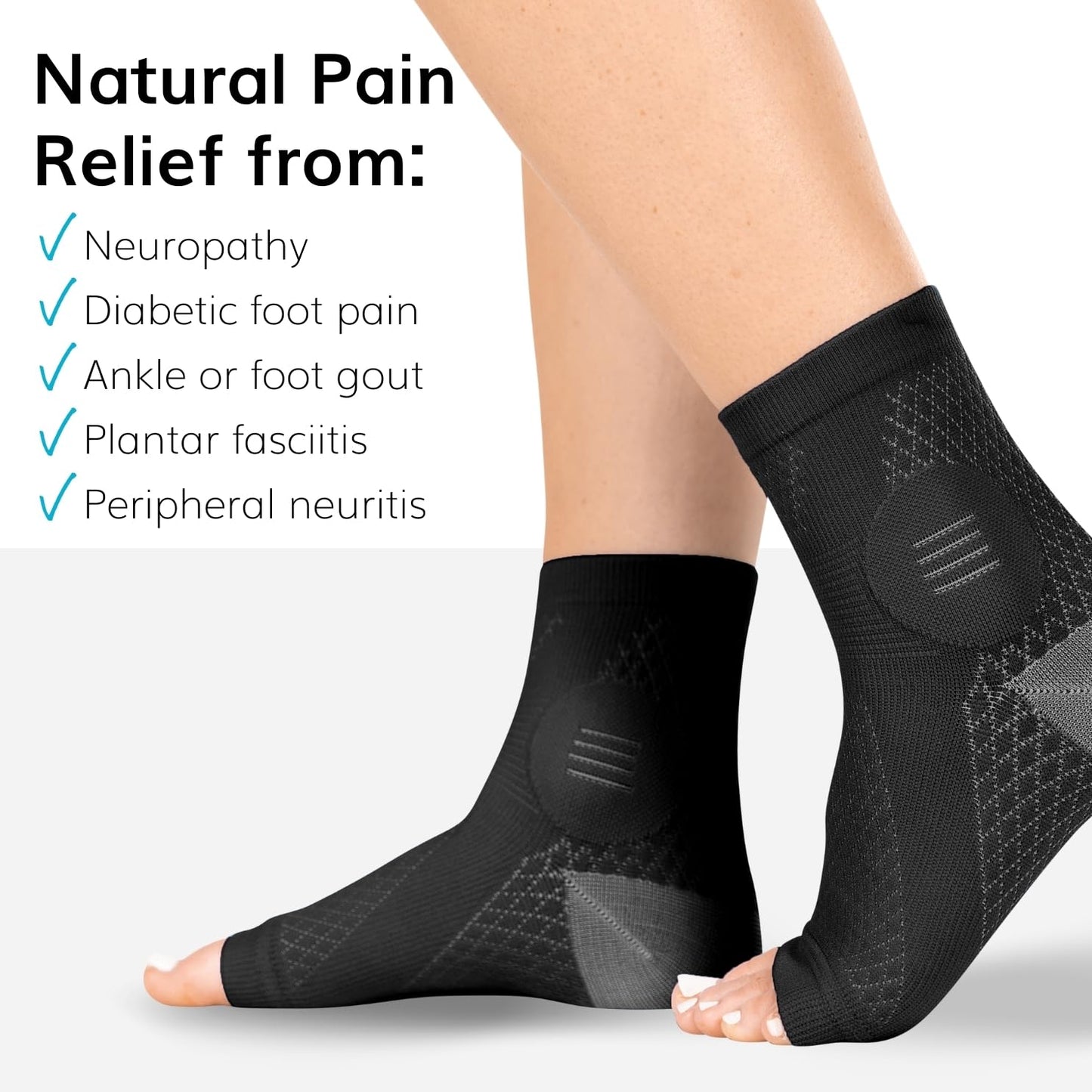 🧦Swelling Relief Arch & Heel Support Socks