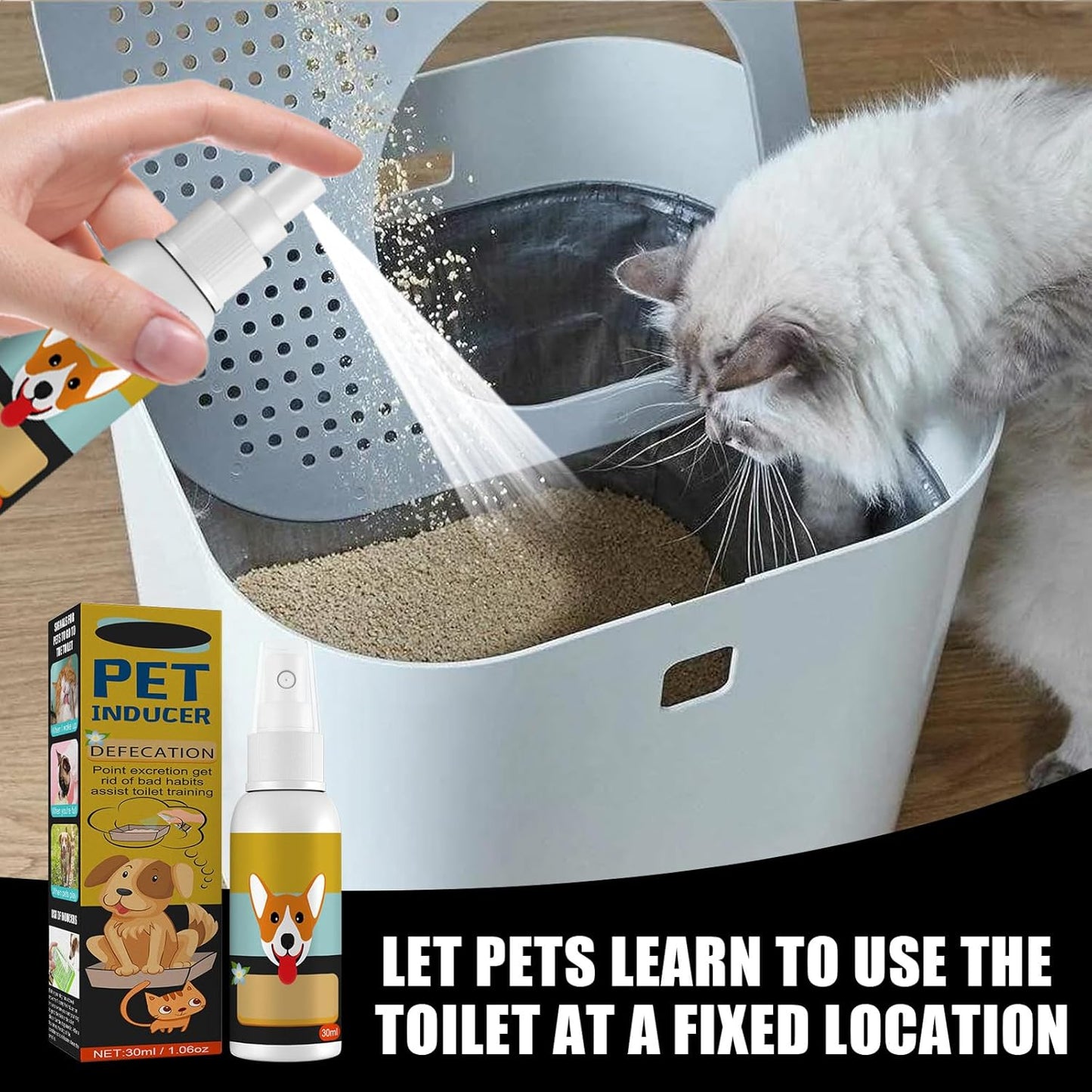 🐾 Potty Training Spray – Train Pets with Ease