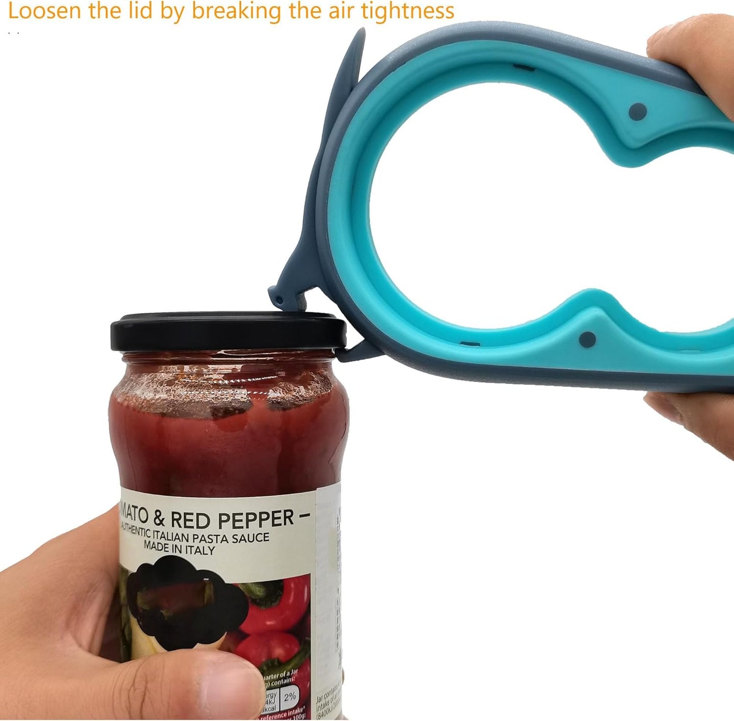 💪 Easy-Grip Jar, Bottle & Can Opener