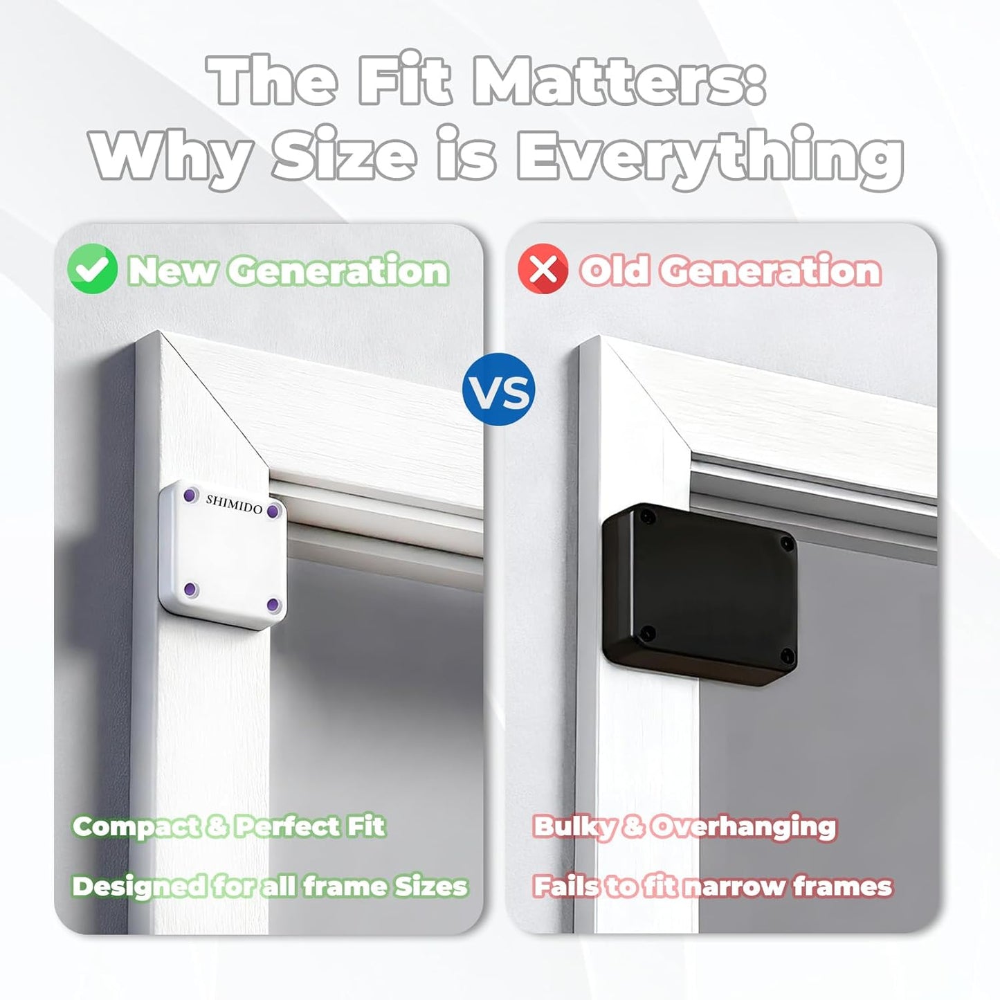 🚪 Upgraded Retractable Automatic Door Closer