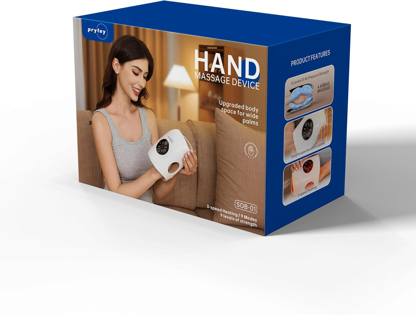 ✋ Hand Massager with Heat & Air Compression