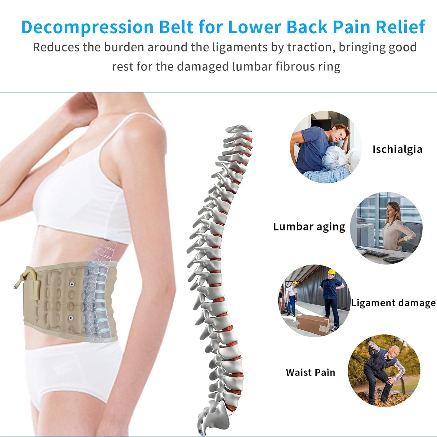 Lumbar Decompression Belt