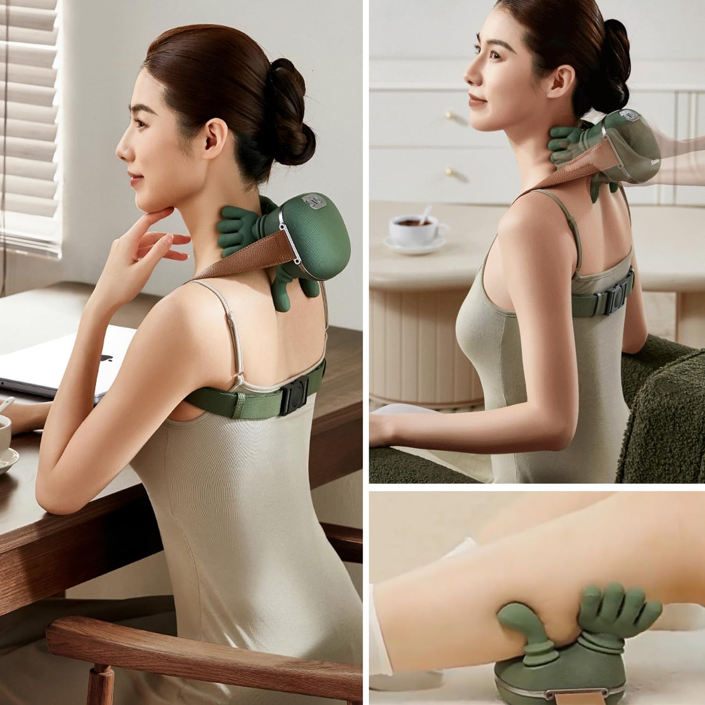 Neck & Shoulder Massager (Free Premium Support Belt)