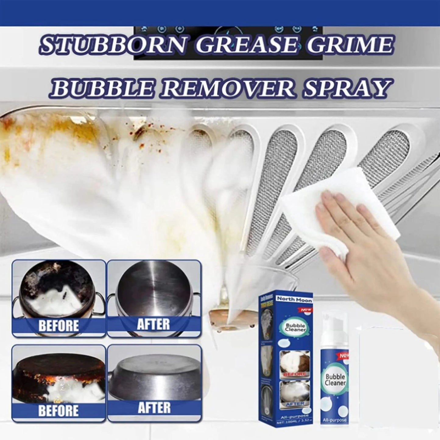 PowerClean Oil Breakdown Foaming Spray (Buy 1 Get 1 Free)