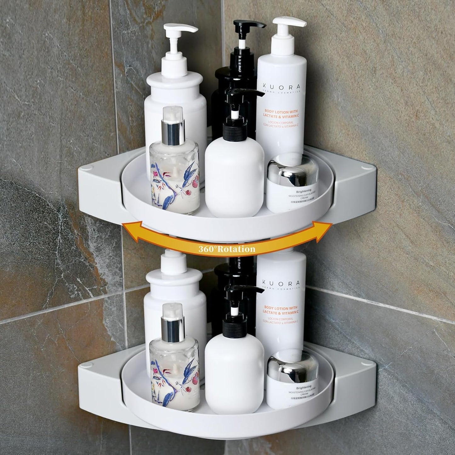 🧺 Rotatable Punch-free Storage Rack