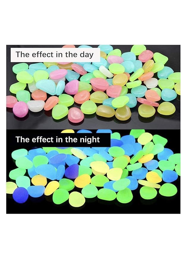 🌟 Glow In The Dark Rocks (Pack Of 100 pcs)