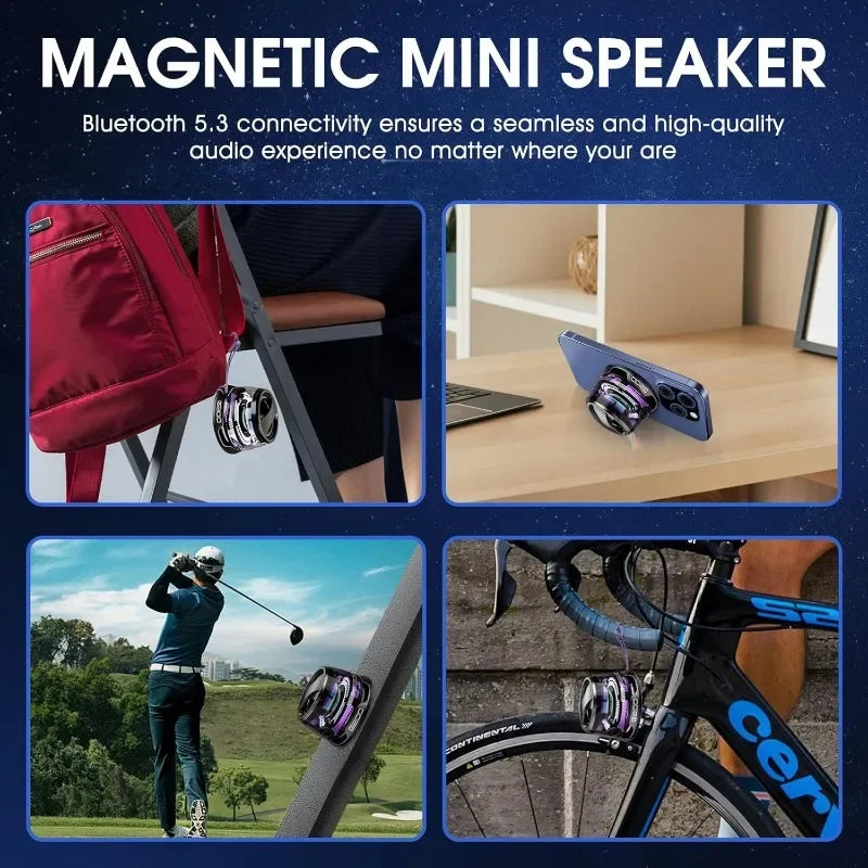 🔊 Wireless Portable Magnetic Speaker