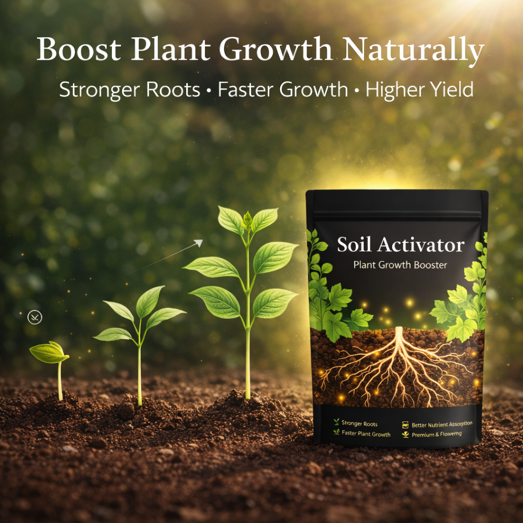 Soil Activator – Plant Growth Booster | BUY 1 GET 2 FREE