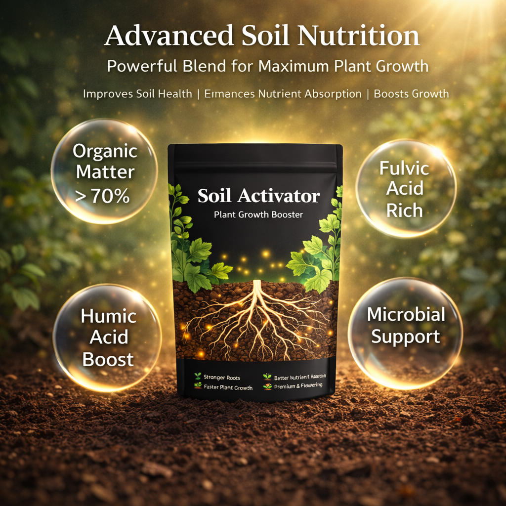 Soil Activator – Plant Growth Booster | BUY 1 GET 2 FREE