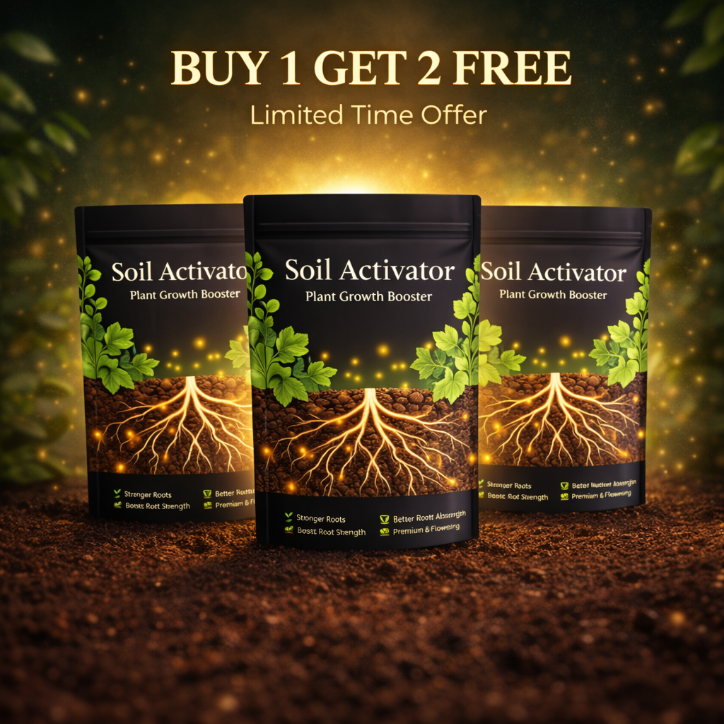 Soil Activator – Plant Growth Booster | BUY 1 GET 2 FREE