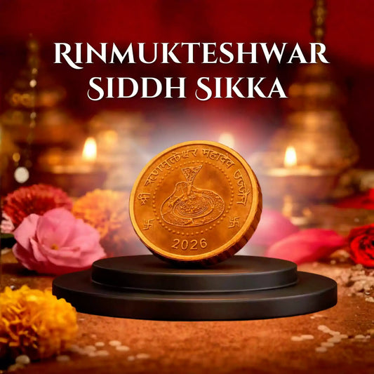 Rinmukteshwar Siddh Coin/Sikka | Blessed At Rinmukteshwar Temple, Ujjain