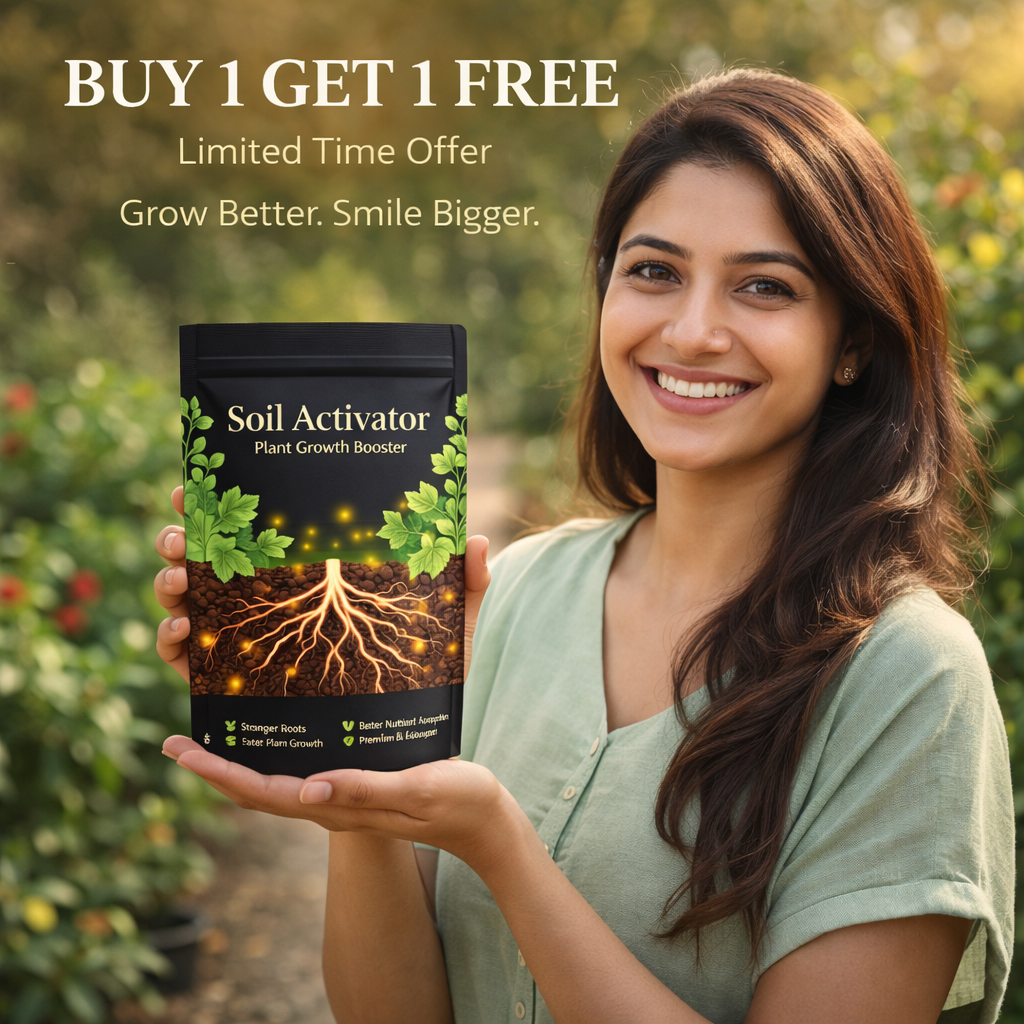 Soil Activator – Plant Growth Booster | BUY 1 GET 2 FREE