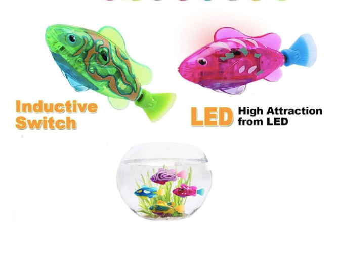 🐟 LED Robot Fish Toy