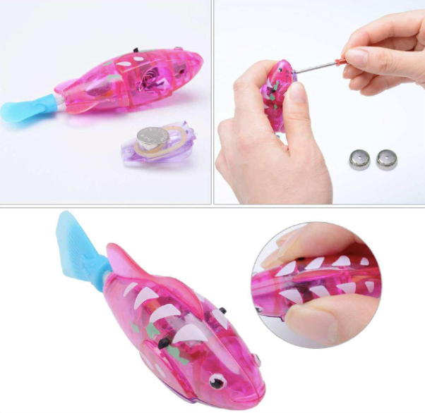 🐟 LED Robot Fish Toy