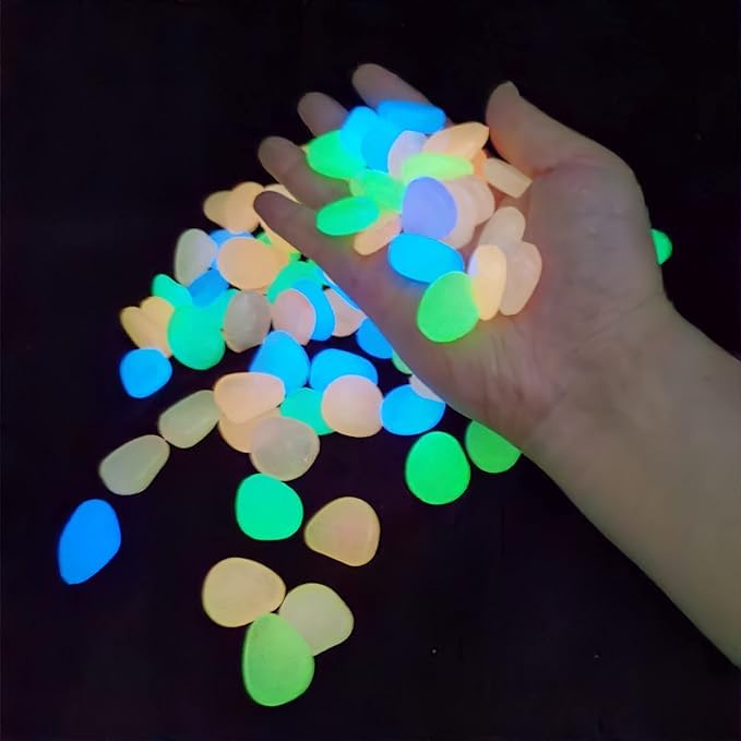 🌟 Glow In The Dark Rocks (Pack Of 100 pcs)