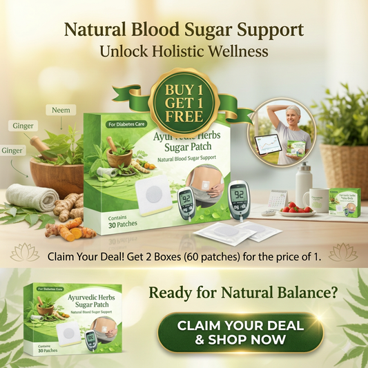 Ayurvedic Herbs Sugar Patch (Buy 1 Get 1 Free)