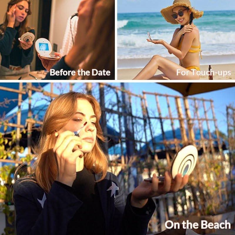 UVMagic Sunscreen Coverage Reveal Mirror