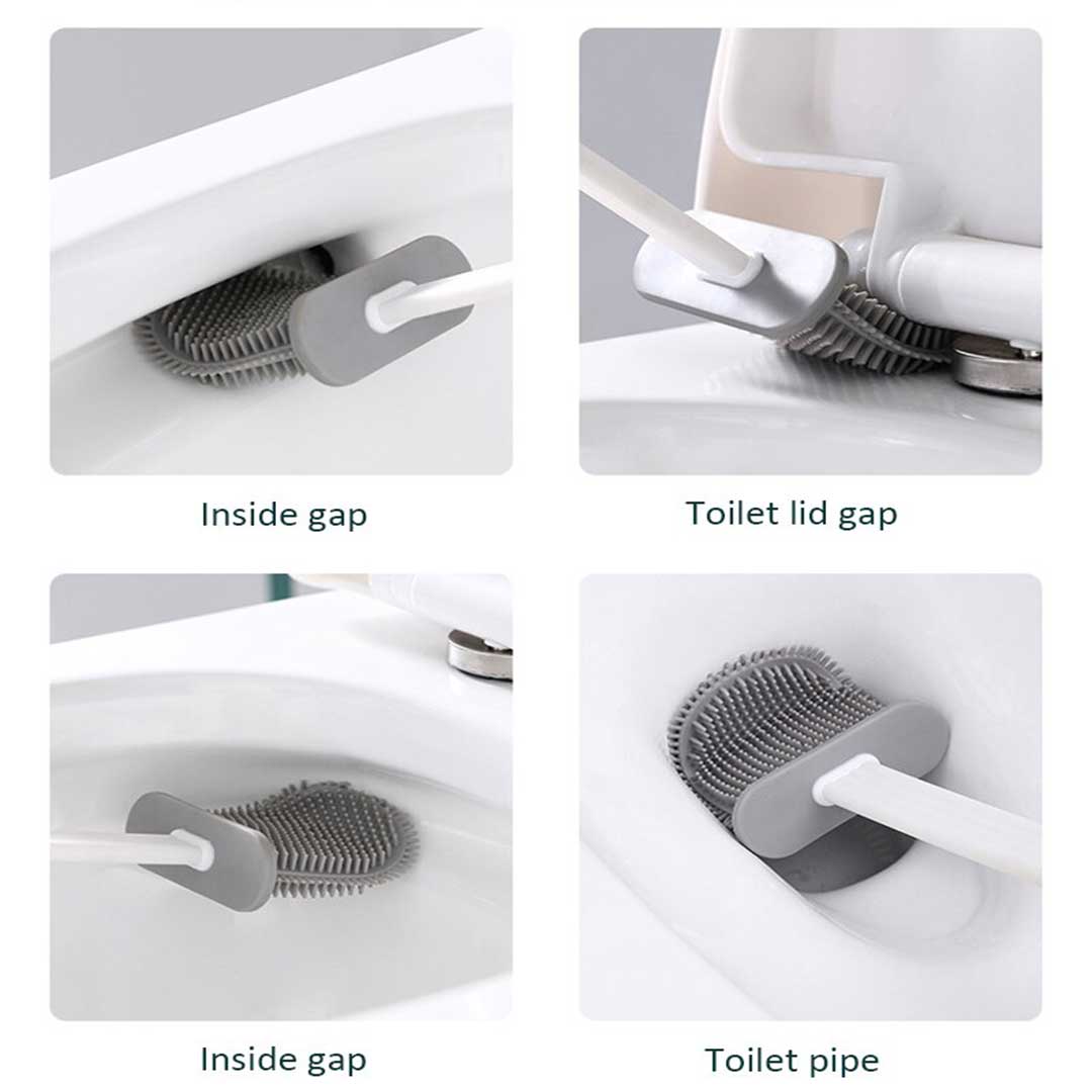 Flexy Silicone Toilet Brush (Buy 1 & Get 1 Free)